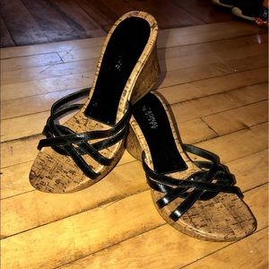 Super Comfy Black Sandals💎👠👡